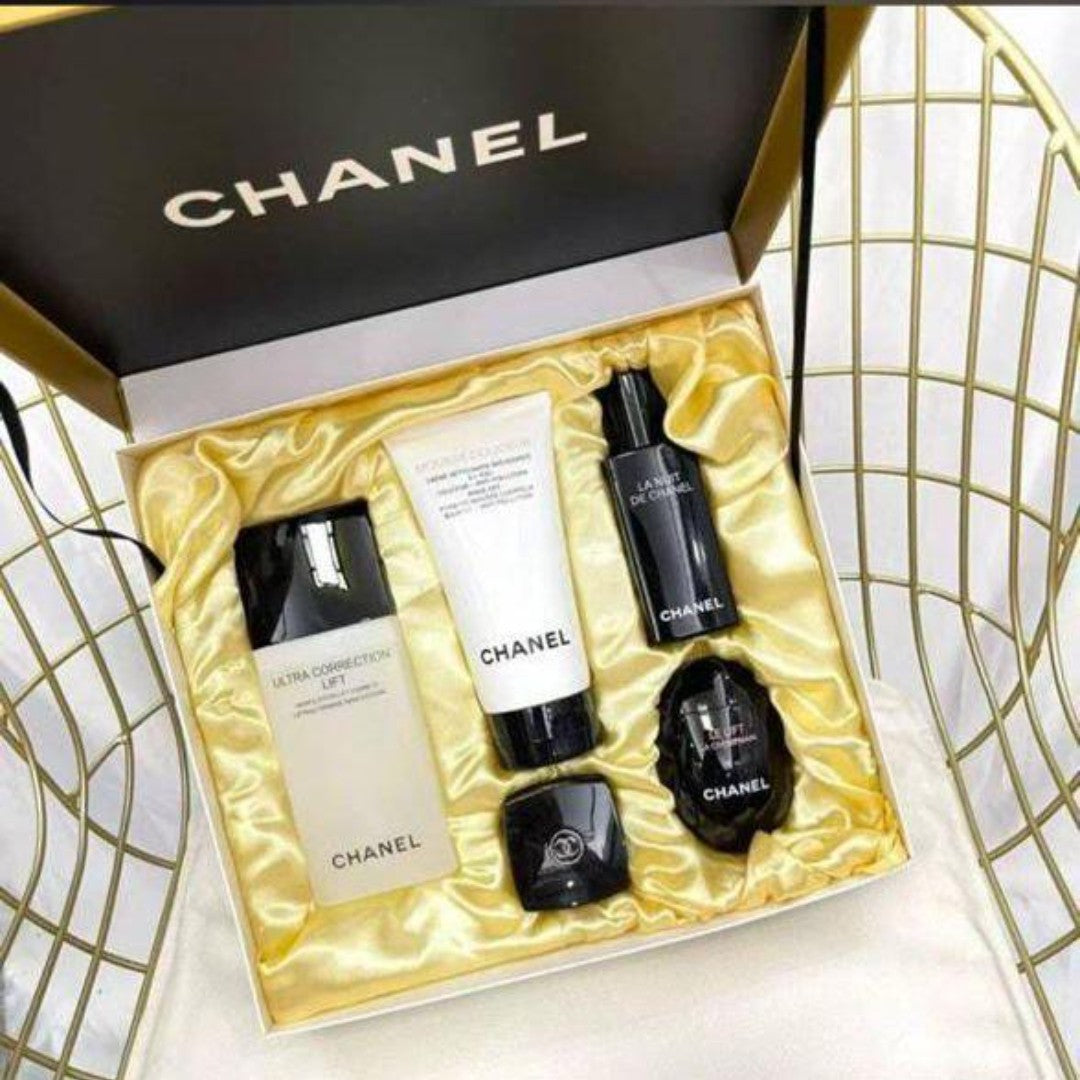 LA NUIT DE CHANEL skincare gift set 5 PIECES